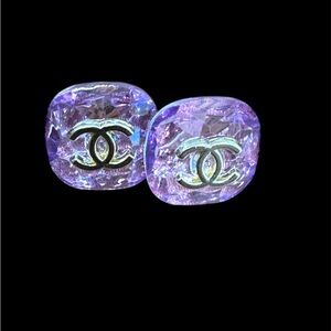 NIP! Fashion Lavender Crystal Earrings